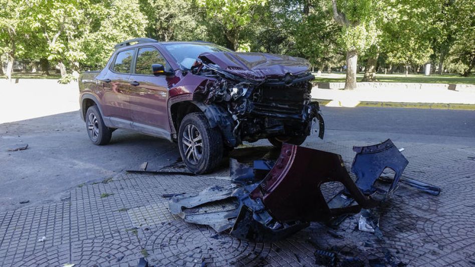 Un siniestro vial más en la obligatoria de Pellegrini y Rivas
