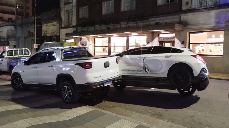 Identificaron al hombre que provocó un siniestro vial en la zona céntrica