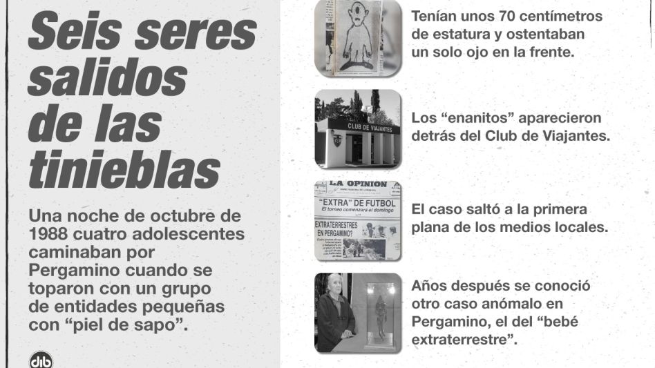 La terrorífica noche en la que se vieron "enanitos con piel de sapo y un solo ojo" en Pergamino