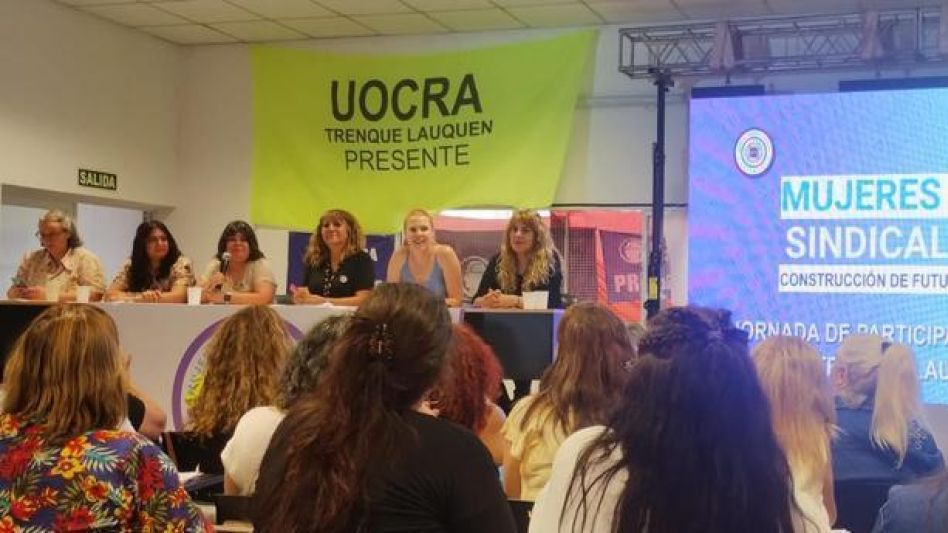 Una imagen de la jornada realizada por la Mesa de Mujeres Fuerza Sindical como cierre de actividades del año.