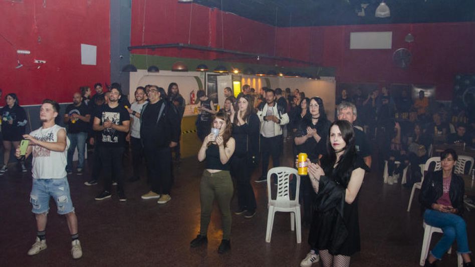 El público disfrutó de la propuesta autogestiva.  