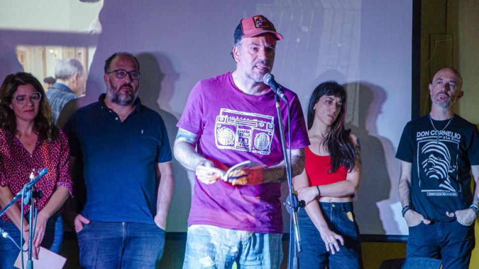 El Festival del Libro y la Cultura en Azul en el Sumac. Homenaje a Roberto Glorioso.  FOTOS NACHO CORREA 