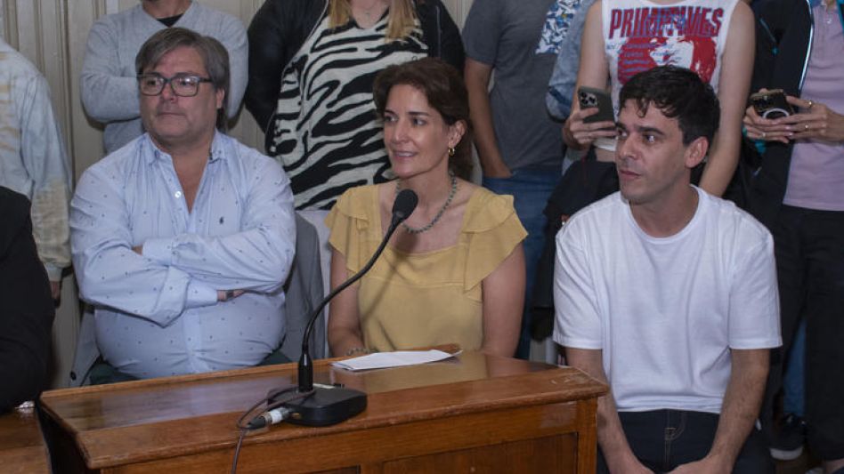 Jorge Ferrarello, Pilar Álvarez y Agustín Puyou. Tres radicales en tres bloques unipersonales.  NICOLÁS MURCIA