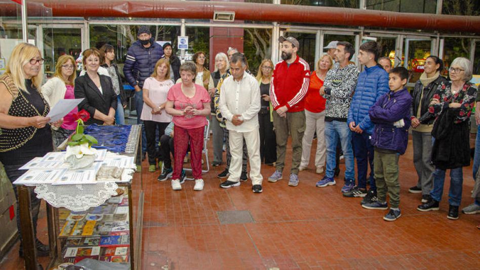 Inés Pacheco Gárderes en la última exposición en el marco del Festival Cervantino.   NACHO CORREA   