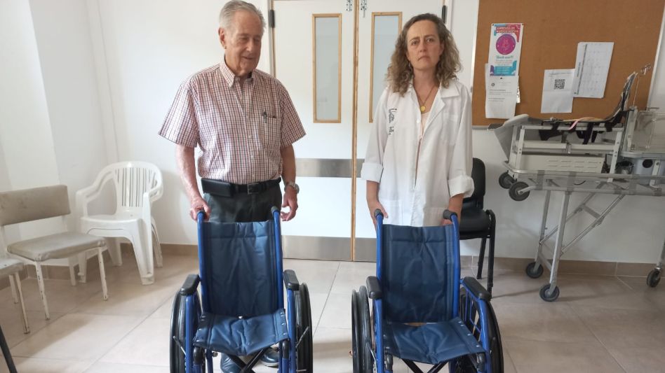La entrega en el Hospital Zonal Materno Infantil 