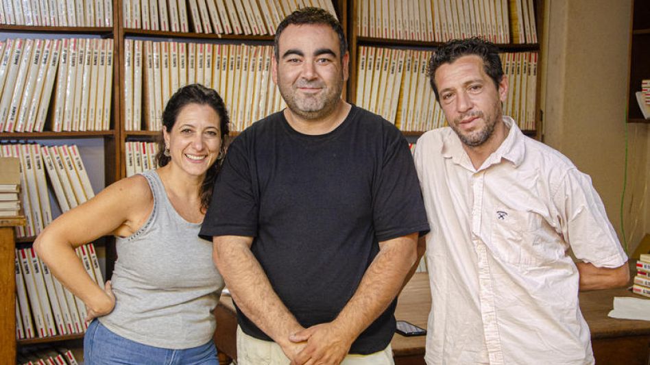 Fátima Di Paola, Neri Burgos y Emmanuel Cordó anticiparon parte del show que estarán ofreciendo en La Salita.   NACHO CORREA 