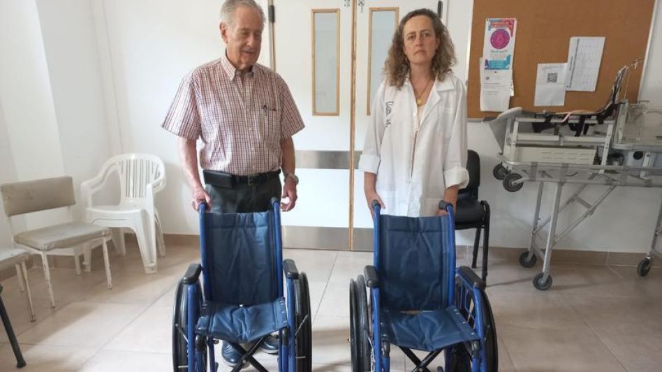 La entrega en el Hospital Zonal Materno Infantil Argentina Diego. 
