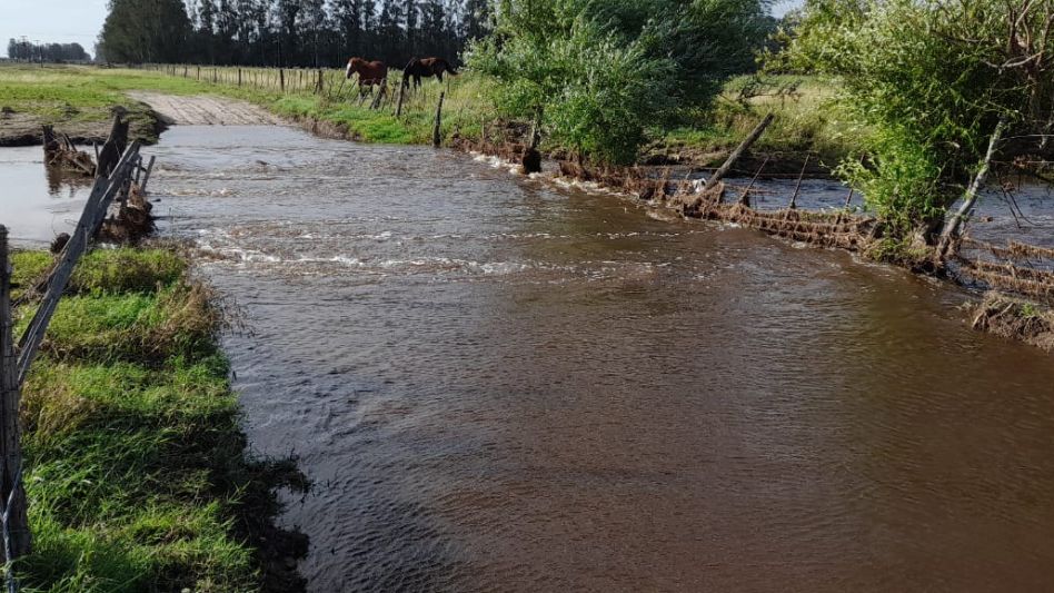 Los caminos por donde iba a correr el Rally estaban intransitables.