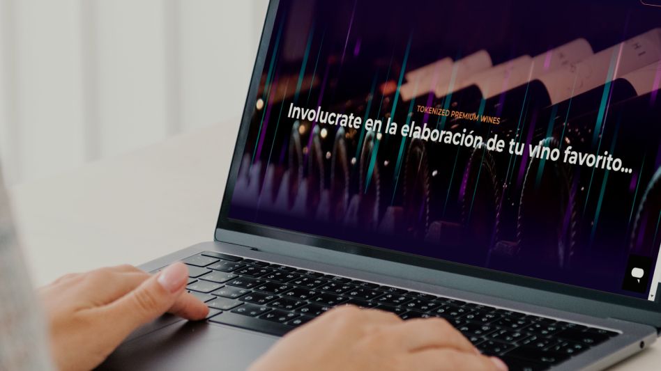 Comercializar "vinos digitales" gracias a una plataforma argentina