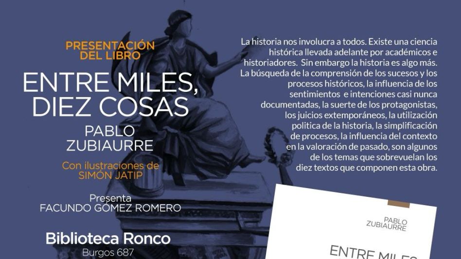 Un libro con historia: "Entre miles, diez cosas"  