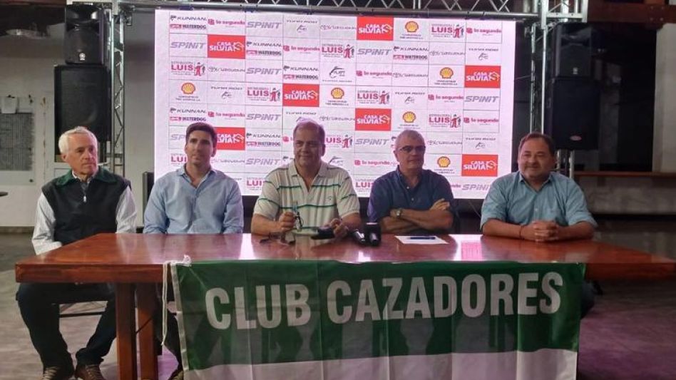 Presentaron Las 24: la general vale 110 mil pesos. El presidente Pablo Goizueta junto al vice Horacio Pesalaccia en la presentación de la 62ª edición del concurso más importante de Sudamerica.