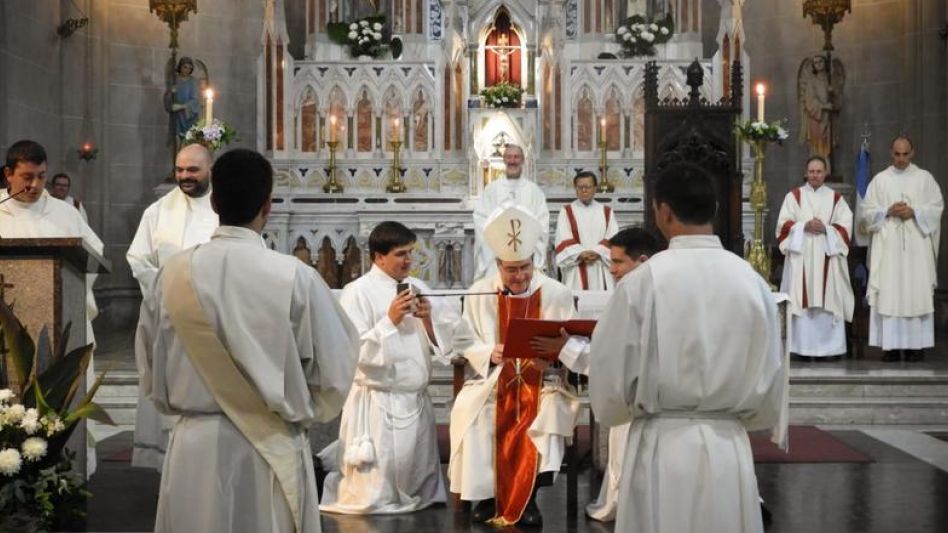 El pasado 23 de diciembre cuando Gonzalo de la Rosa se ordenó sacerdote junto a Mauro Duclós que obtuvo la Diaconal.