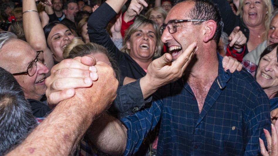 El 22 de octubre, Nelson Sombra, candidato de Unión por la Patria, se consagró como nuevo jefe comunal de Azul. ARCHIVO/EL TIEMPO/NICOLÁS MURCIA