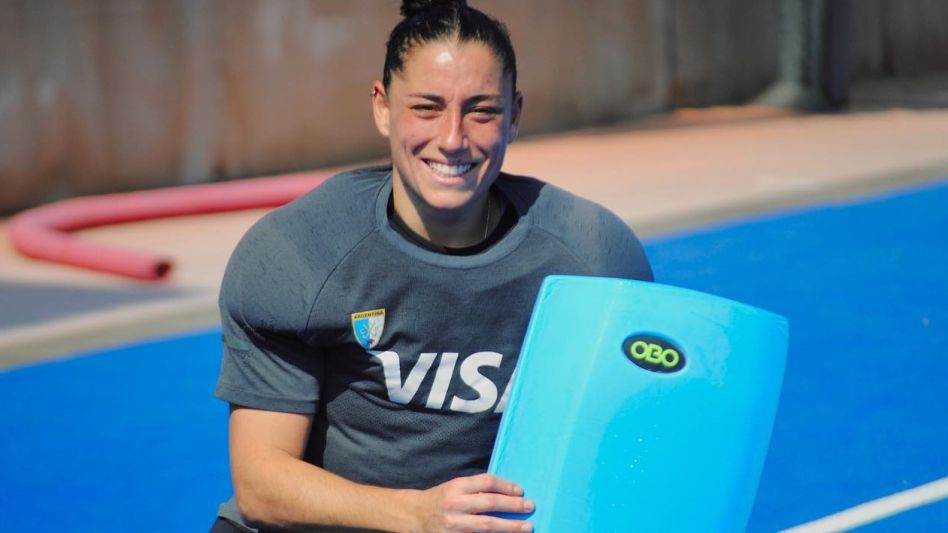 Clara Barberi fue convocada de cara a la preparación de la FIH Pro League. Foto: archivo - internet.