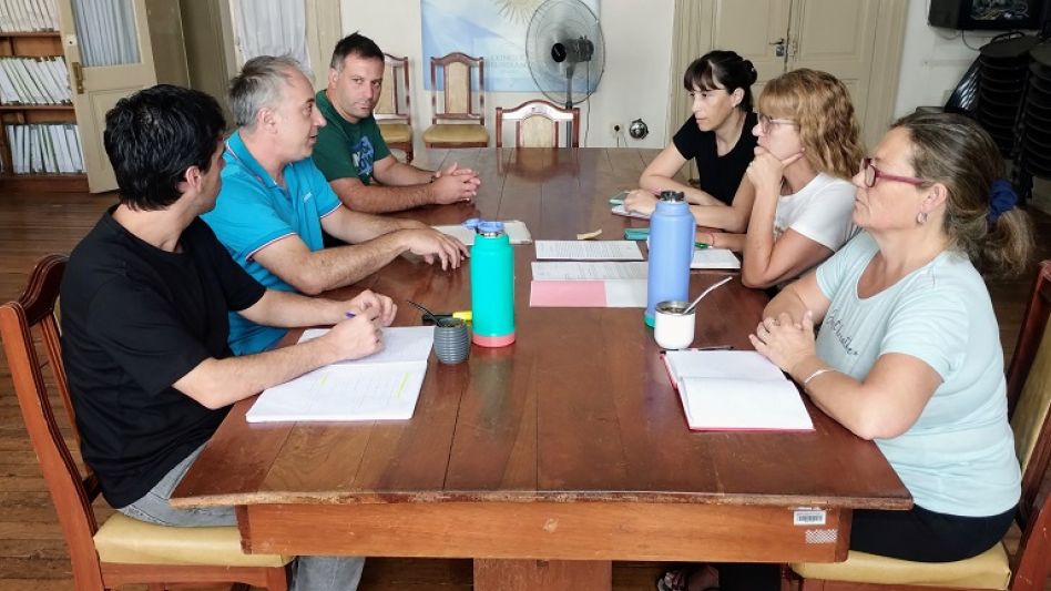 Reunión ampliada con el presidente del Consejo Escolar