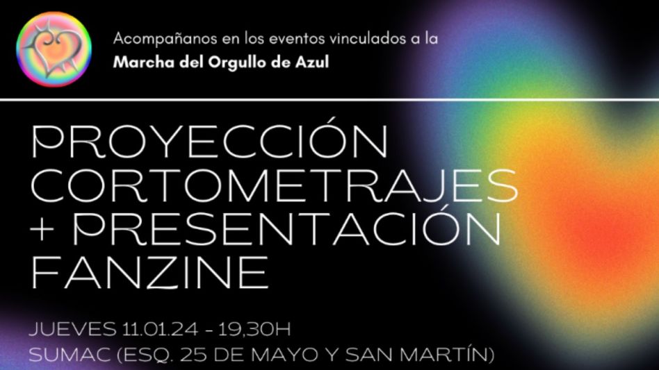 Proyección de cortometrajes   y presentación de Fanzine  