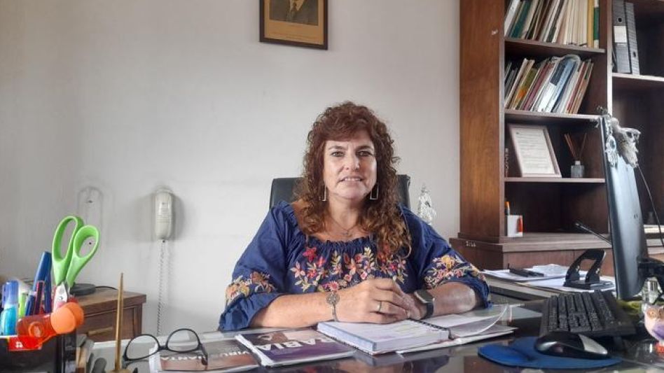 La Jefa de Departamento de Zoonosis Rurales Azul, Karina Watralik, el día que fue entrevistada por diario EL TIEMPO.    AGUSTÍN SCALCINI