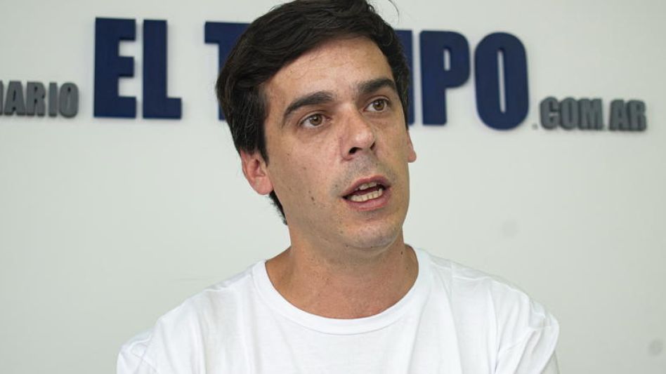 El concejal de la UCR, Agustín Puyou. NACHO CORREA