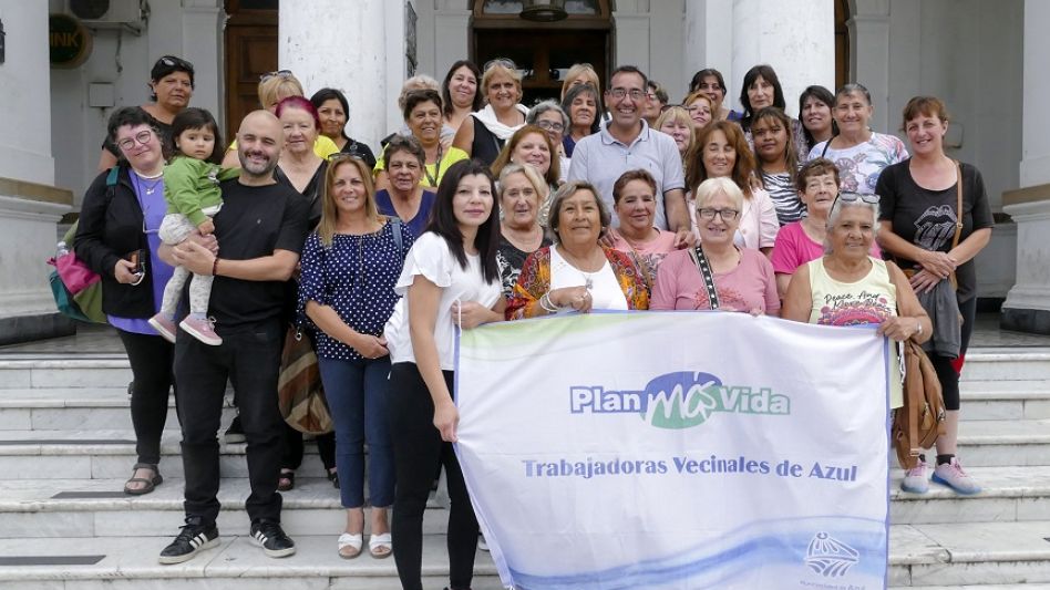 Encuentro del Intendente con trabajadoras vecinales