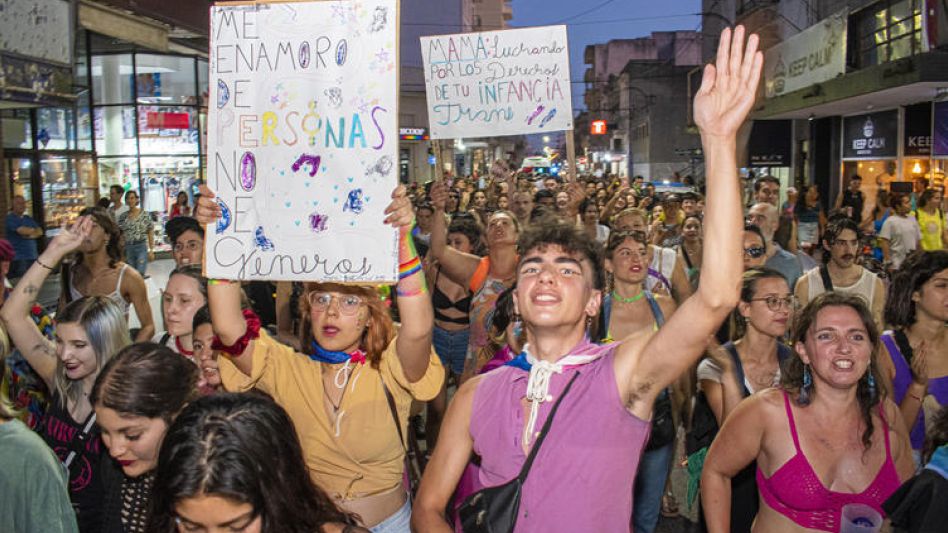 Una importante cantidad de público se sumó a esta propuesta por la diversidad.     FOTOS NACHO CORREA  