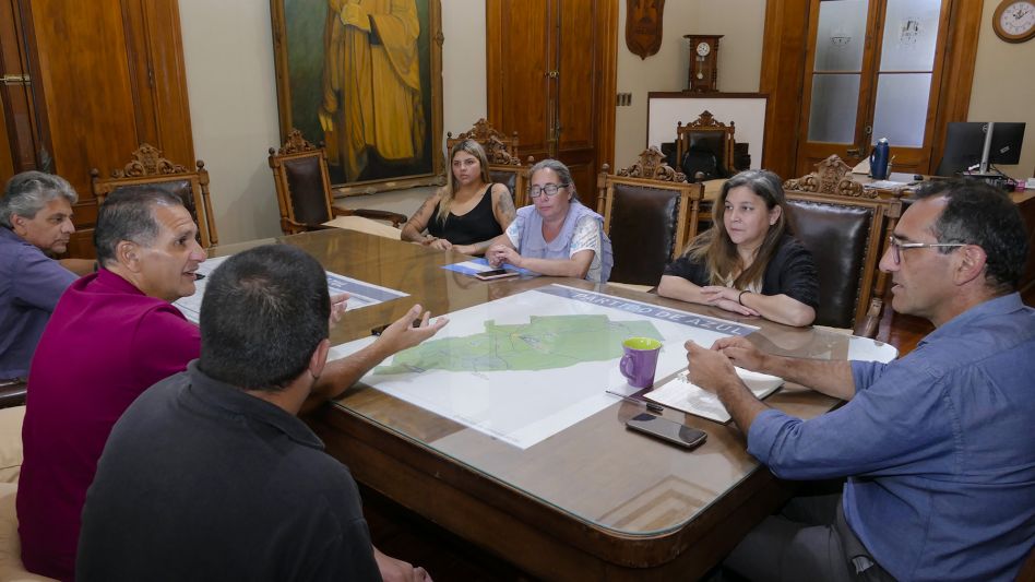 El Intendente encabezó varias reuniones de trabajo