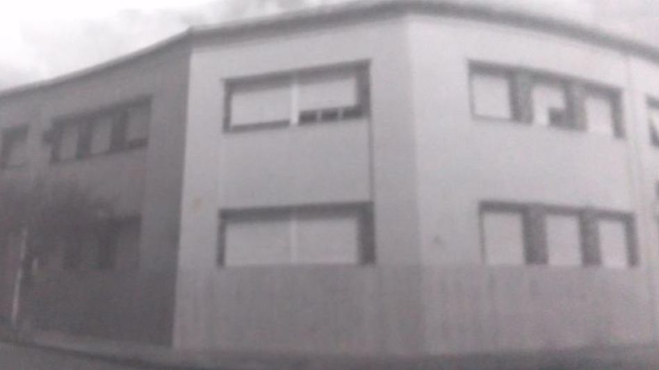 Antigua portada del Hospital de Niños Argentina Diego de Azul, hoy Hospital Zonal Materno Infantil.
