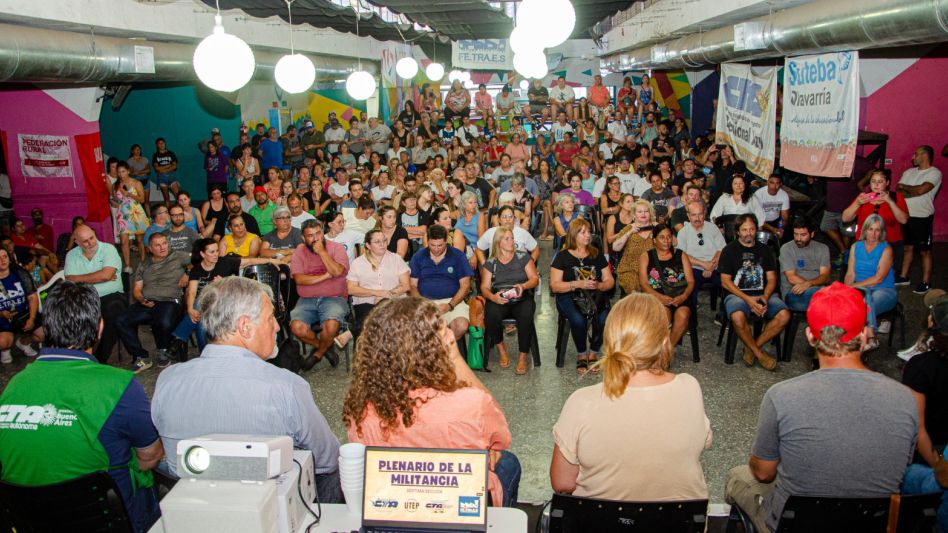  Azul fue escenario del   Plenario de la Militancia