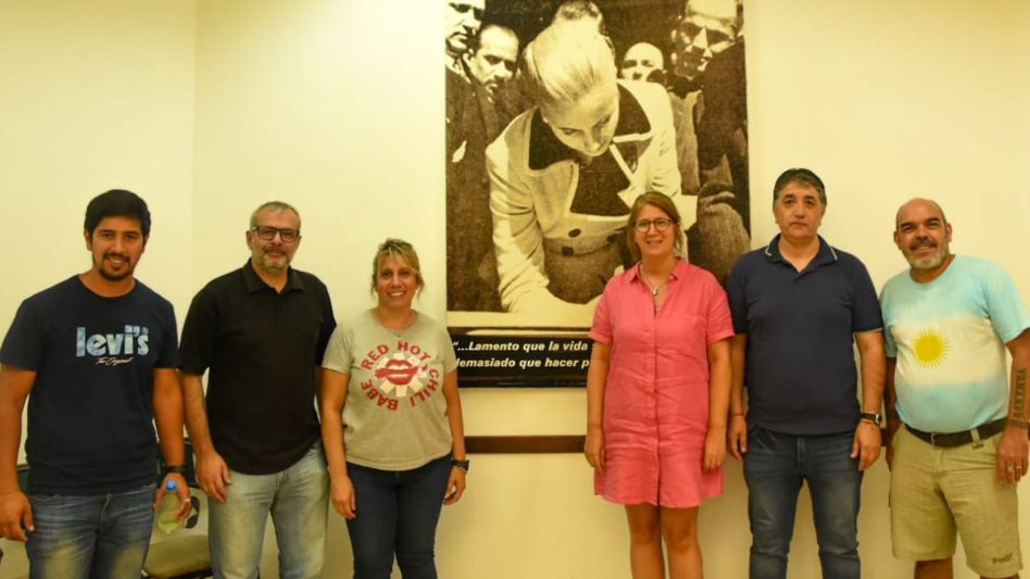 La diputada Aloisi se reunió con dirigentes de ATE