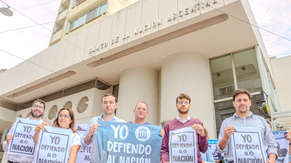 Presentan proyecto que rechaza la privatización del Banco Nación