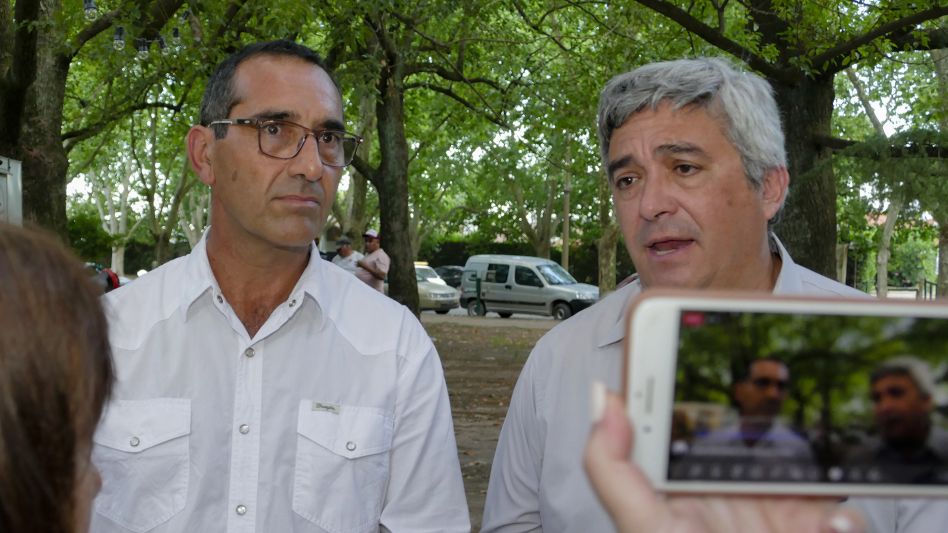 Jornada de trabajo con el Ministro de Desarrollo Agrario de la Provincia