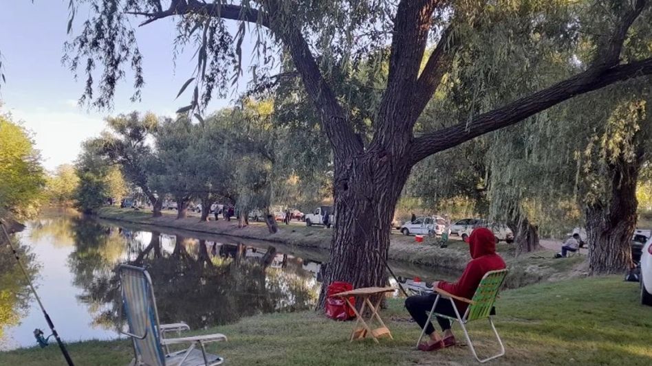 Como cada verano, los pescadores de la provincia de Buenos Aires quieren tener la chance de capturar la carpa más grande del certamen. Foto: gentileza Club de Pesca de Tapalqué.