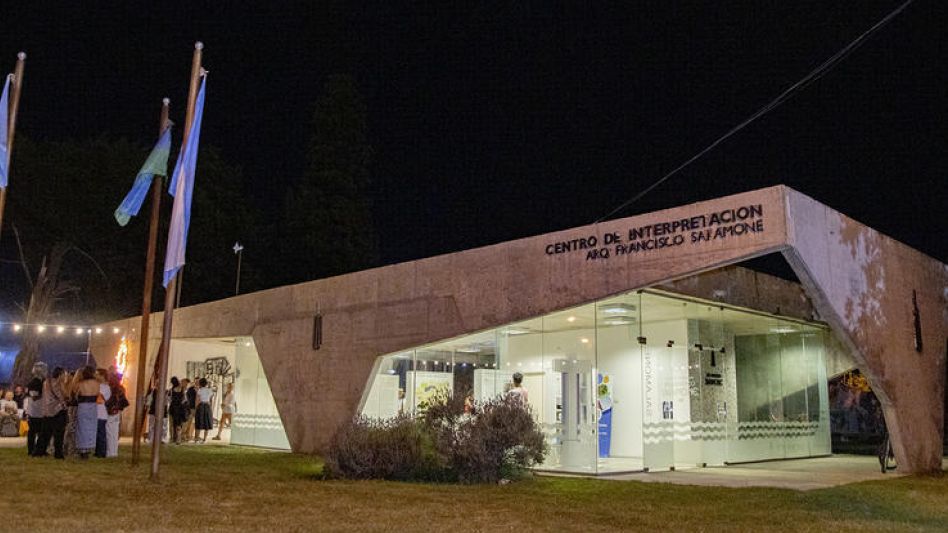 El Centro de Interpretación de la Obra del Arquitecto Salamone, al momento de su reapertura.  FOTOS: PRENSA MUNICIPAL