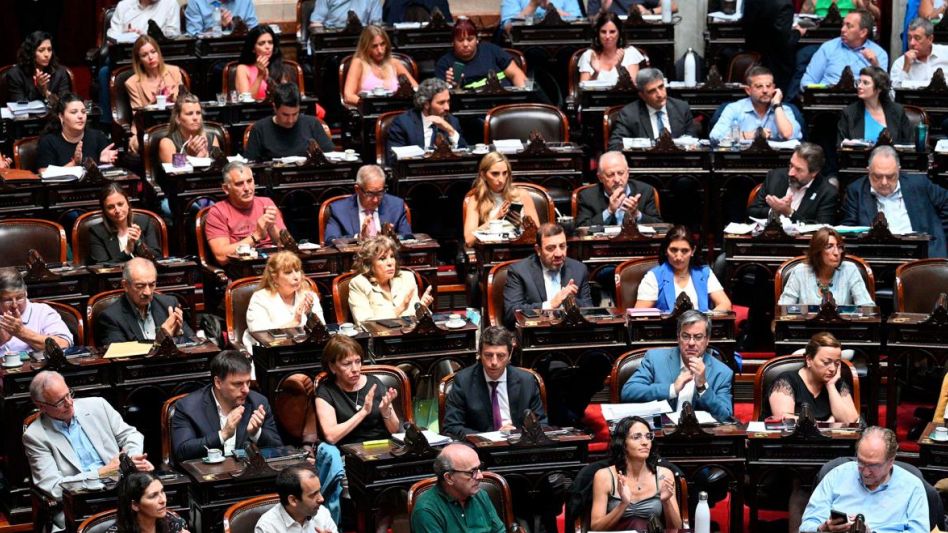 Diputados aprobó en general el proyecto de la ley "Bases"