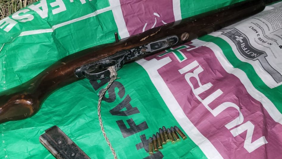 Aprehendidos por portación de arma de fuego sin autorización