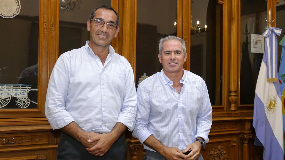 El Intendente recibió al nuevo director del Hospital Pintos