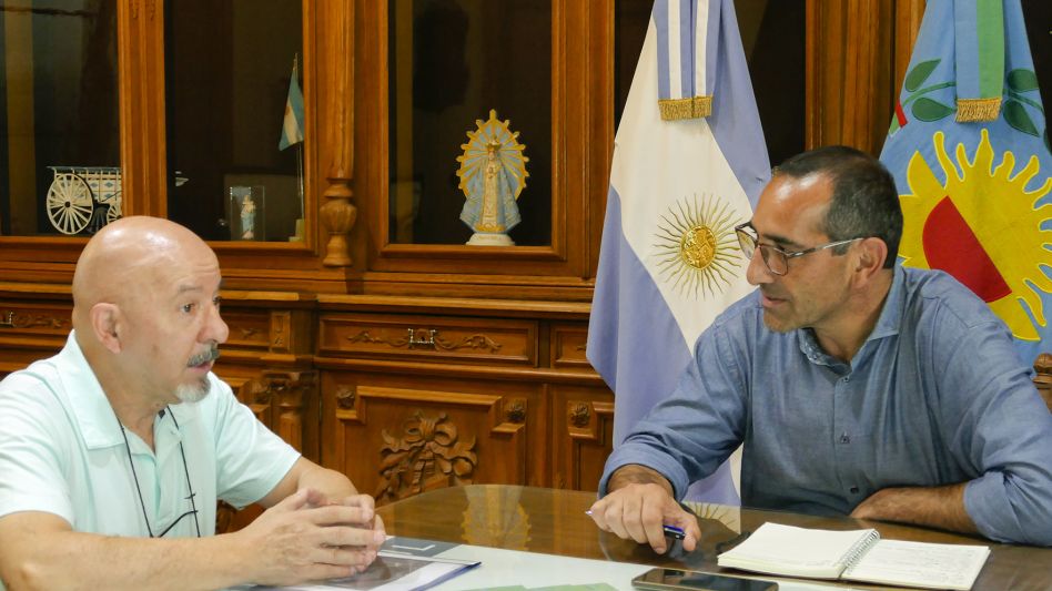 Reunión con autoridades de la Facultad de Agronomía