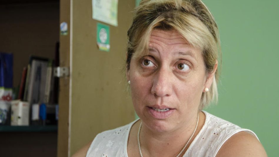 Vanina Zurita, dirigente de ATE.