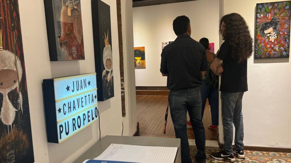 Se inauguró la muestra "Puro Pelo", en el López Claro