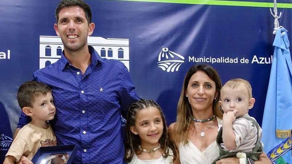 Reconocimiento comunal a Federico Delbonis