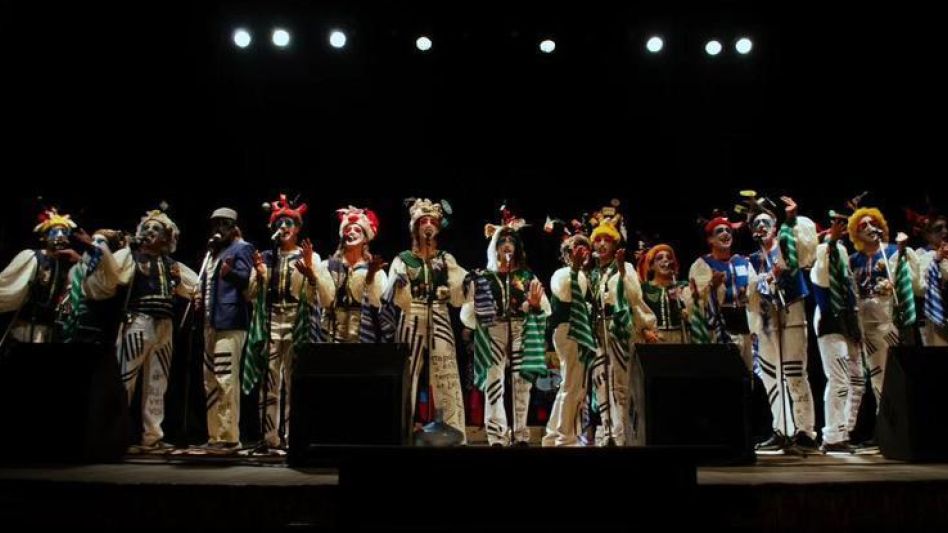 La última presentación que realizó la murga fue el año pasado en el Teatro Español. 