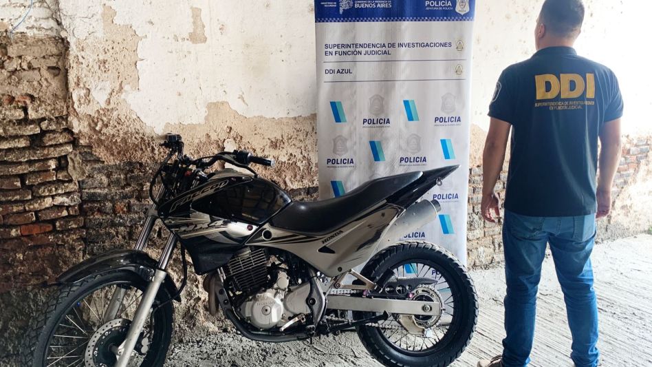 Arrestaron a un joven: andaba en una moto denunciada como robada                       