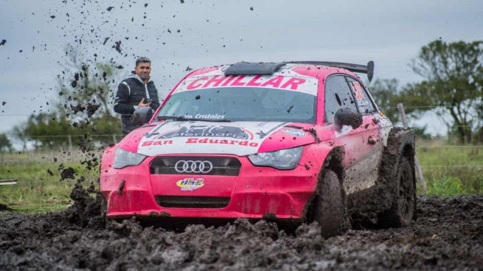 Jorge Pablo Robbiani y Pablo Peralta, a un paso de coronarse campeones en Rally Mar y Sierras. Foto: archivo - gentileza Rally Mar y Sierras.