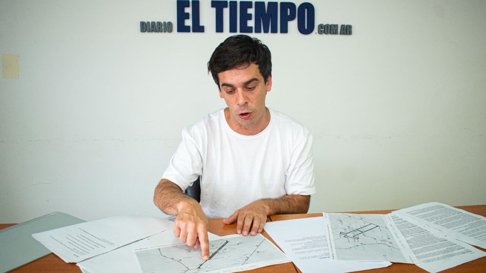 El concejal del bloque UCR, Agustín Puyou.