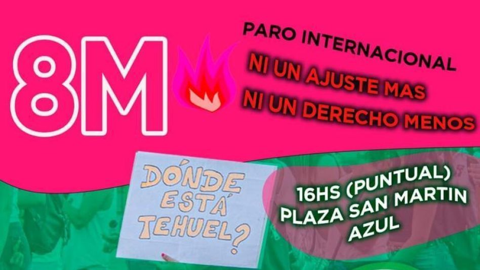 Comunicado de A.A.T.A. y distintas  agrupaciones coordinadoras del 8M 
