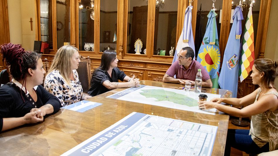 Reunión con integrantes de Mujeres Trans Argentina