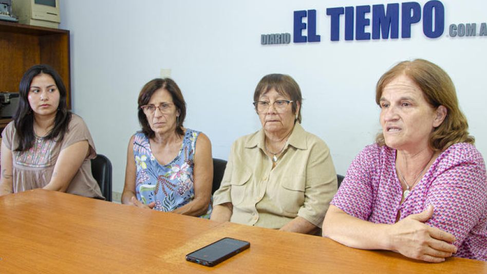 (De izquierda a derecha) Emily Luna, Bibiana Garbellini, Esther Refor y Fabiana Barbieri.  NACHO CORREA 