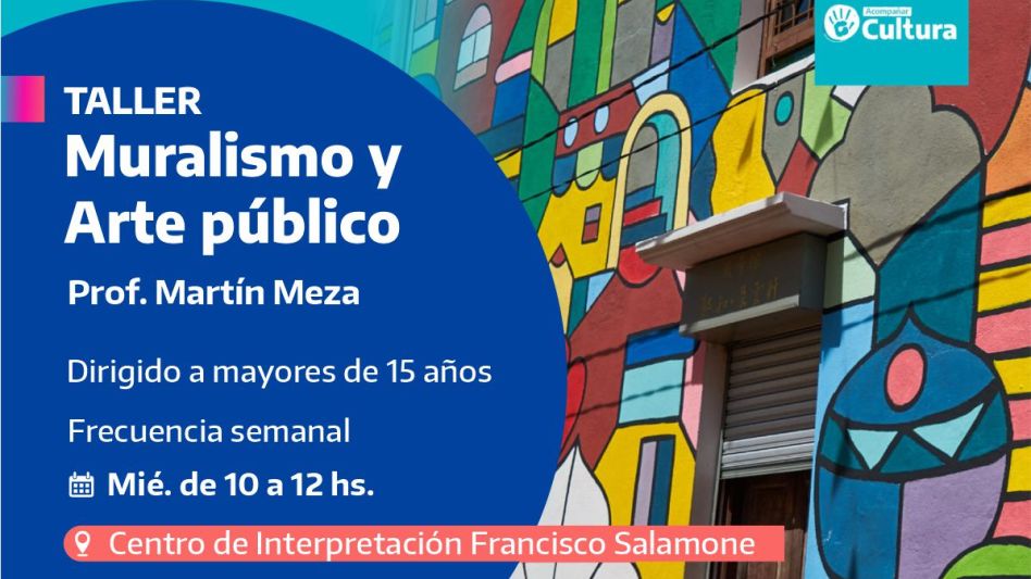 Taller de Muralismo y Arte   Público en el Centro Salamone