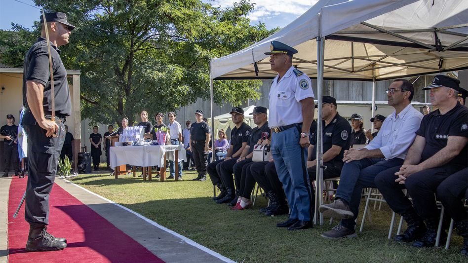 El Intendente participó del acto de ascensos de agentes penitenciarios