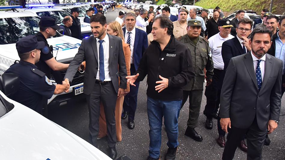 El Gobierno bonaerense envió 80 patrulleros a Rosario para combatir la narcocriminalidad