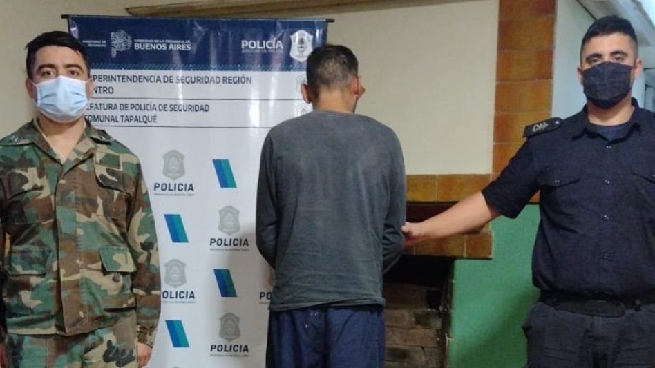 El autor de este asesinato está preso en la Unidad 2 de Sierra Chica. ARCHIVO/POLICÍA COMUNAL TAPALQUÉ